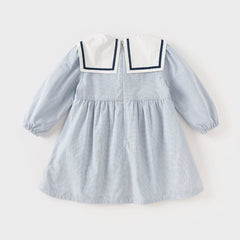 Hello Kitty Sailor Collar Light Blue Dress Ed24