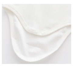 Classic White Peter Pan Collar Bodysuit Ed24