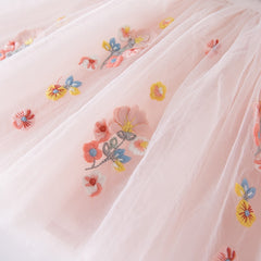 Lolita Princess Floral Pink Dress