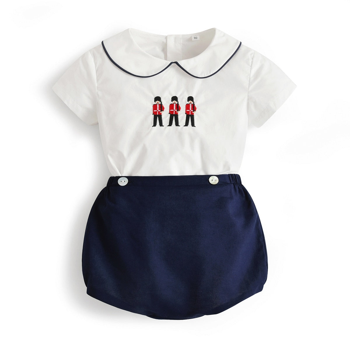 Wyatt Embroidered Outfit Set