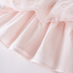 Lolita Princess Floral Pink Dress